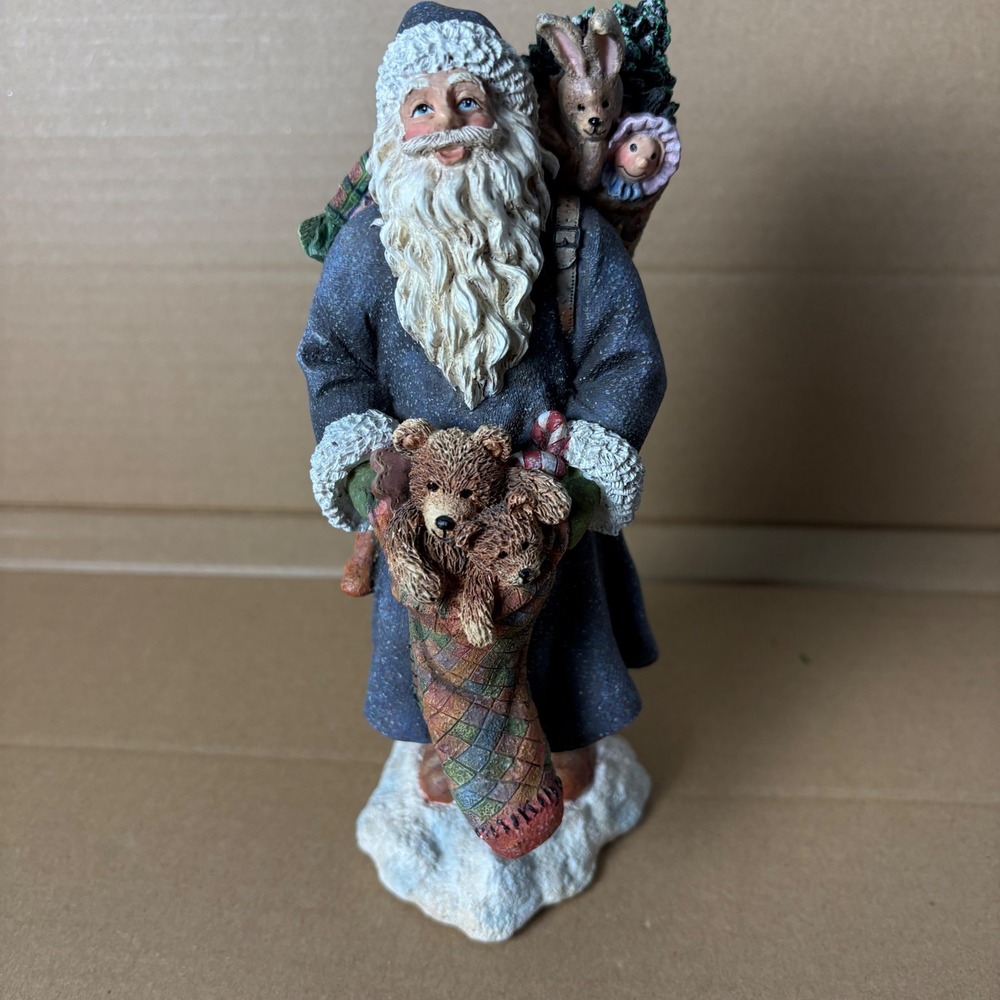 Vintage Santa and Friends II Figurine Ellen Stouffer Lang &‎ Wise Sa1999 #5